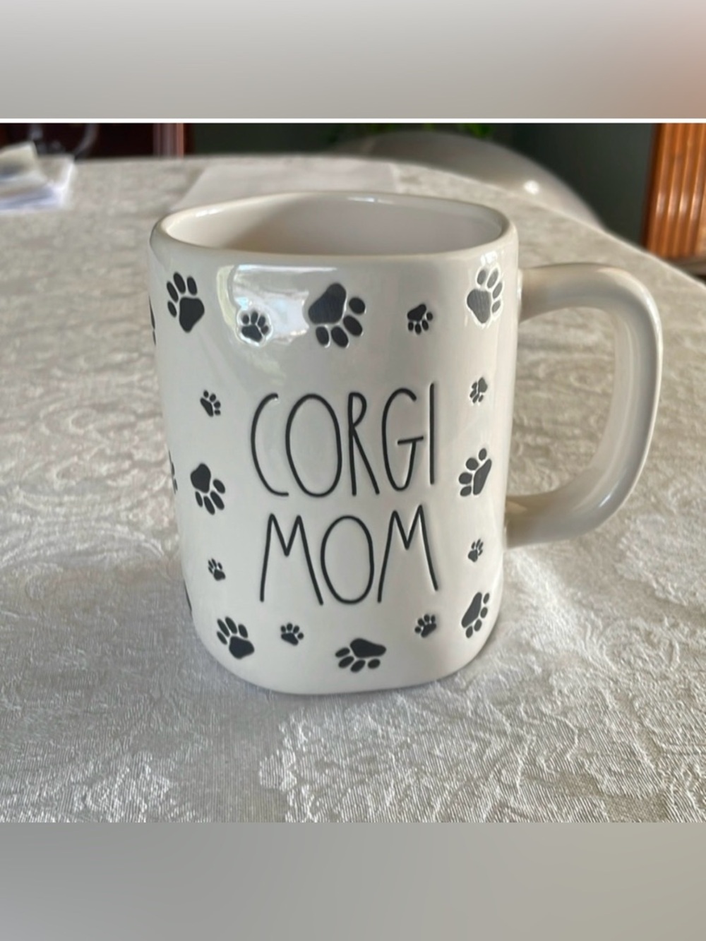 Rea Dunn Corgi Mom mug NWOT